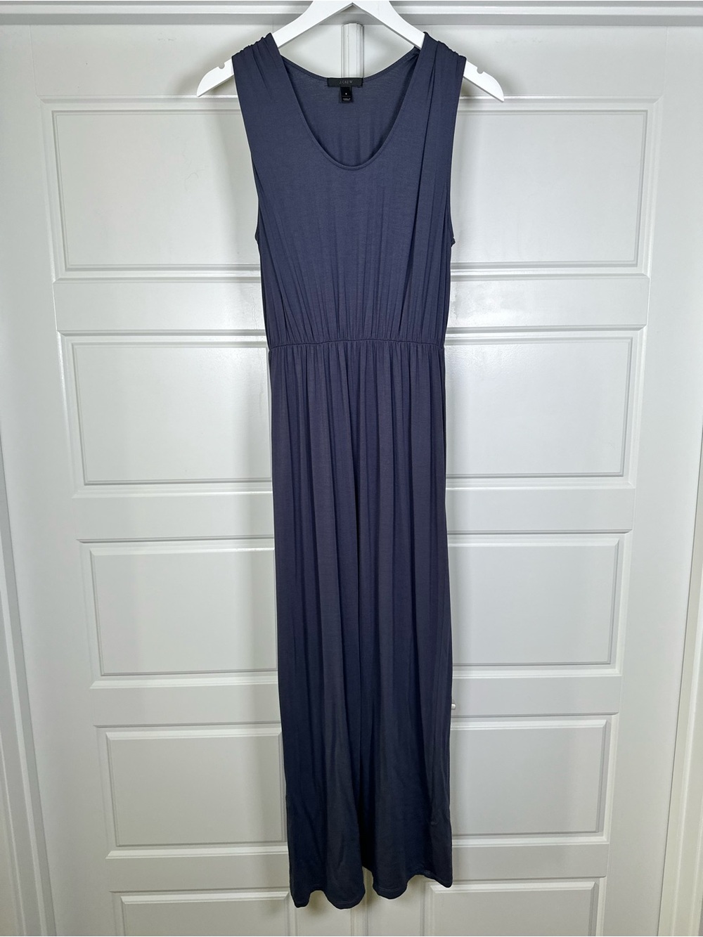 J. Crew Sleeveless Navy Maxi Dress Size Small
